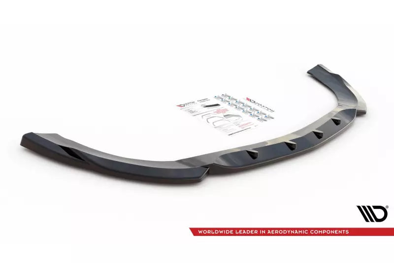 Maxton Design Frontlippe V.1 für Mercedes Vito W447 Facelift Hochglanz schwarz – Ansicht 3