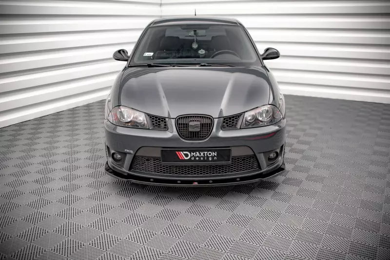 Maxton Design Frontlippe V.1 für Seat Ibiza Cupra Mk3 Hochglanz schwarz – Ansicht 2
