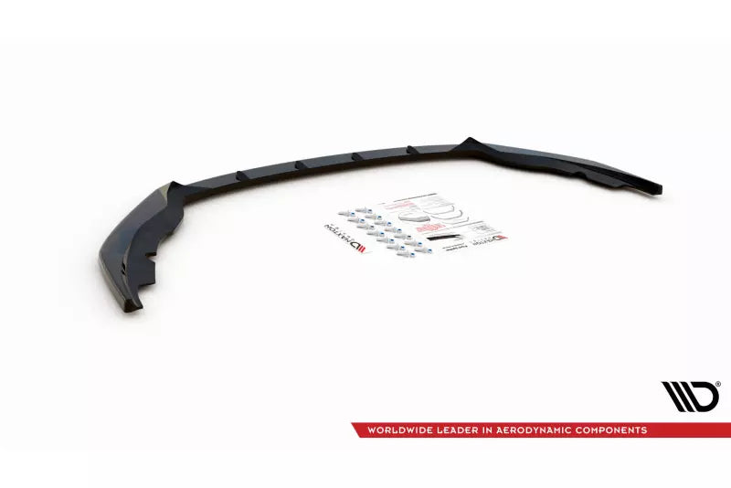 Maxton Design Frontlippe V.1 für Skoda Fabia Mk3 Hochglanz schwarz – Ansicht 4