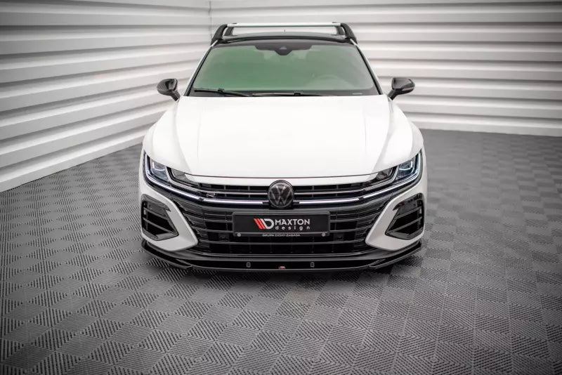 Maxton Design Frontlippe V.1 für VW Arteon R Hochglanz schwarz – Ansicht 2
