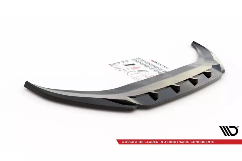 Maxton Design Frontlippe V.1 für VW Caddy Mk5 Hochglanz schwarz – Ansicht 4