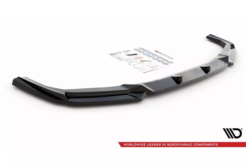 Maxton Design Frontlippe V.2 für BMW X5M F95 Hochglanz schwarz – Ansicht 4
