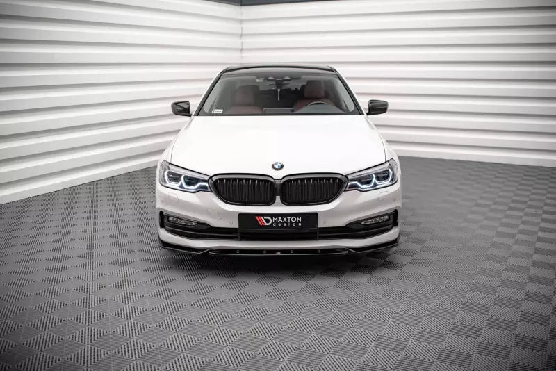 Maxton Design Frontlippe V.2 für BMW 5er G30 / G31 Hochglanz schwarz – Ansicht 2
