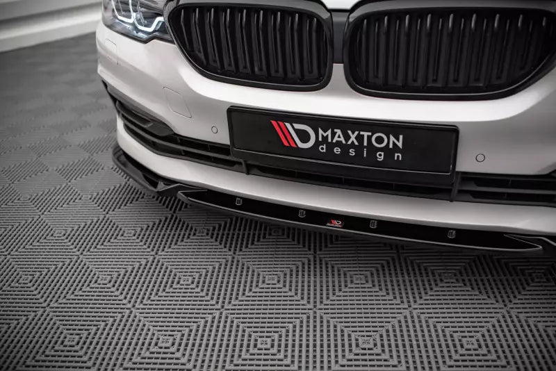 Maxton Design Frontlippe V.2 für BMW 5er G30 / G31 Hochglanz schwarz – Ansicht 3