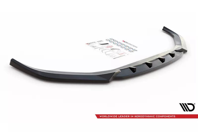 Maxton Design Frontlippe V.2 für BMW 5er G30 / G31 Hochglanz schwarz – Ansicht 4