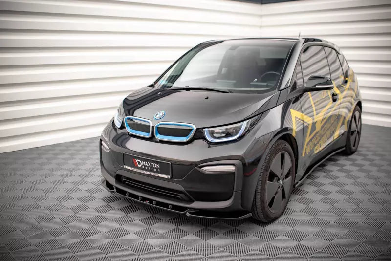 Maxton Design Frontlippe V.2 für BMW i3 Mk1 Facelift Hochglanz schwarz – Ansicht 1