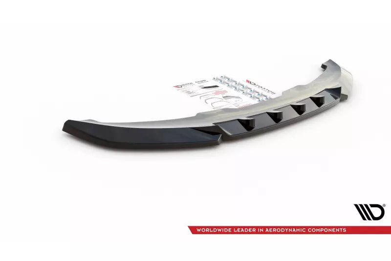 Maxton Design Frontlippe V.2 für BMW i3 Mk1 Facelift Hochglanz schwarz – Ansicht 3