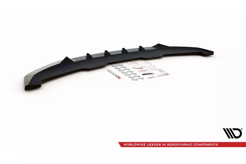 Maxton Design Frontlippe V.2 für BMW i3 Mk1 Facelift Hochglanz schwarz – Ansicht 4