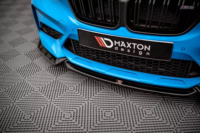 Maxton Design Frontlippe V.2 für BMW M2 Competition F87 Hochglanz schwarz – Ansicht 3