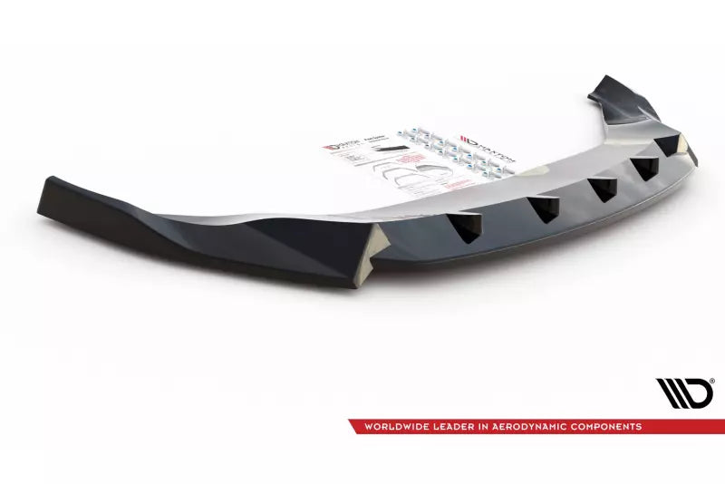 Maxton Design Frontlippe V.2 für Ford Escape ST-Line Mk3 Hochglanz schwarz – Ansicht 4