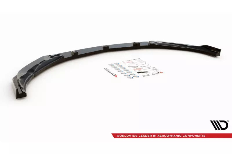 Maxton Design Frontlippe V.2 für Mercedes C63 AMG C205 Coupe Facelift Hochglanz schwarz – Ansicht 4