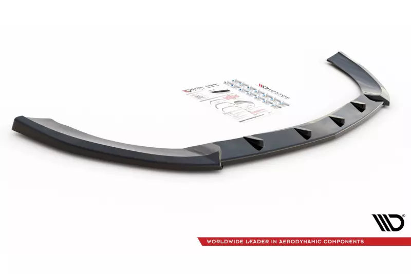 Maxton Design Frontlippe V.2 für Mercedes Vito W447 Facelift Hochglanz schwarz – Ansicht 3