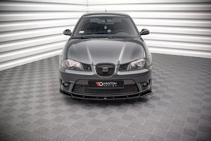 Maxton Design Frontlippe V.2 für Seat Ibiza Cupra Mk3 Hochglanz schwarz – Ansicht 2