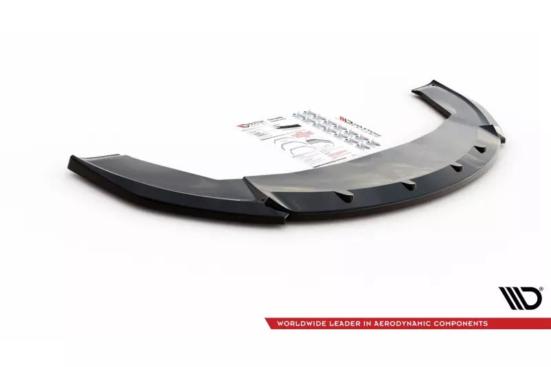 Maxton Design Frontlippe V.2 für Seat Ibiza Cupra Mk3 Hochglanz schwarz – Ansicht 4