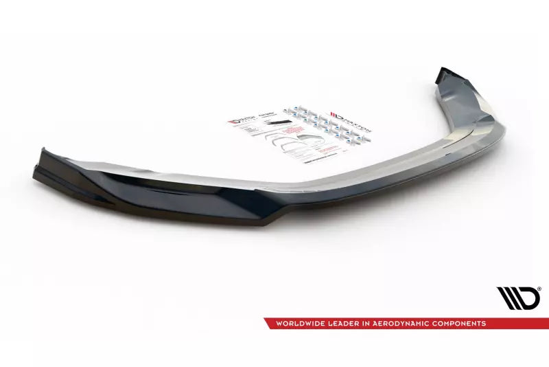 Maxton Design Frontlippe V.2 für Skoda Kodiaq Mk1 Facelift Hochglanz schwarz – Ansicht 3