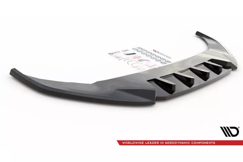 Maxton Design Frontlippe V.2 für VW Arteon R Hochglanz schwarz – Ansicht 4