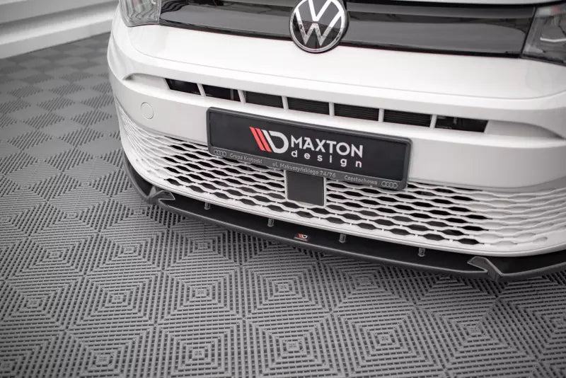 Maxton Design Frontlippe V.2 für VW Caddy Mk5 Hochglanz schwarz – Ansicht 3