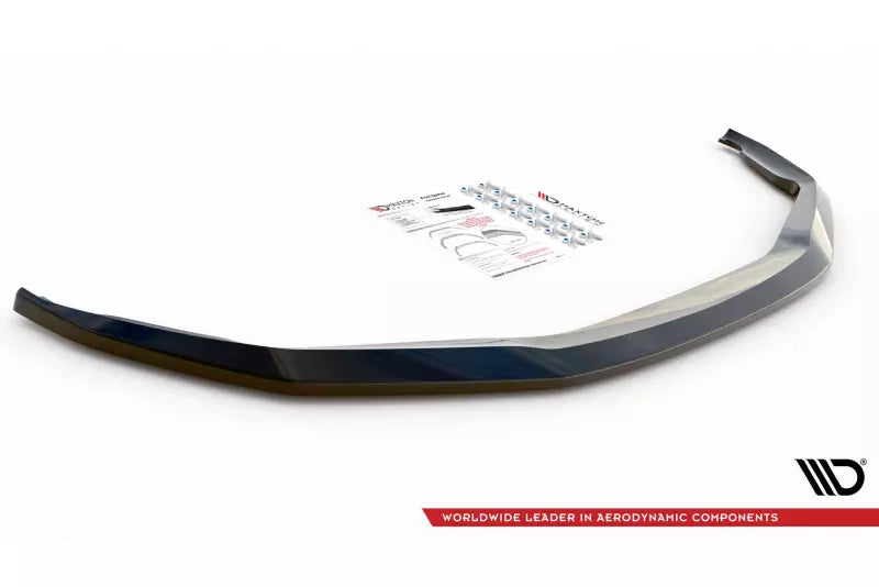 Maxton Design Frontlippe V.3 für BMW M5 F90 Facelift Hochglanz schwarz – Ansicht 4