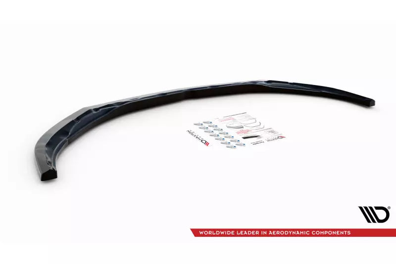 Maxton Design Frontlippe V.3 für Mercedes C63 AMG Aero Paket C205 Coupe Facelift Hochglanz schwarz – Ansicht 4