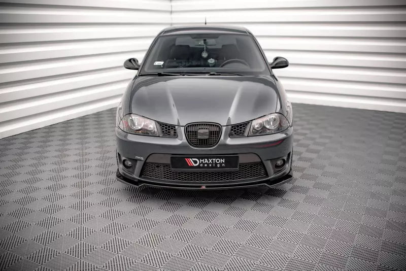 Maxton Design Frontlippe V.3 für Seat Ibiza Cupra Mk3 Hochglanz schwarz – Ansicht 2
