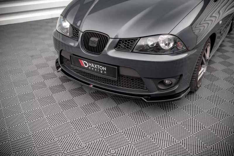 Maxton Design Frontlippe V.3 für Seat Ibiza Cupra Mk3 Hochglanz schwarz – Ansicht 3