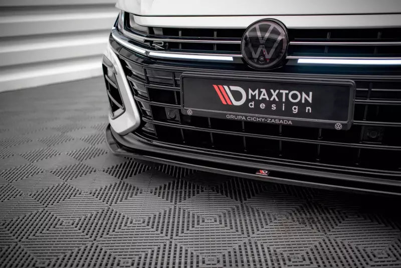 Maxton Design Frontlippe V.3 für VW Arteon R Hochglanz schwarz – Ansicht 3