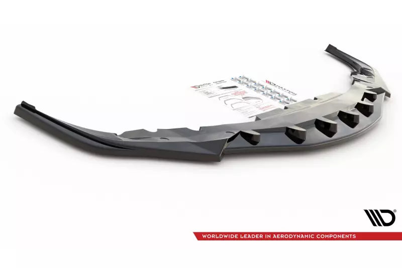 Maxton Design Frontlippe V.4 für Toyota Supra Mk5 Hochglanz schwarz – Ansicht 3