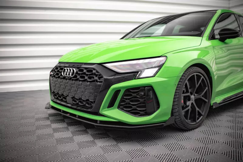 Maxton Design Street Pro Diffusor Flaps für Audi RS3 8Y Hochglanz schwarz – Ansicht 2