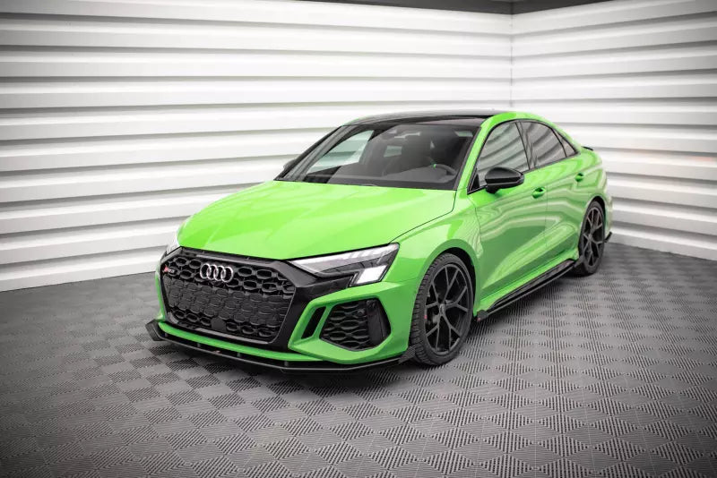 Maxton Design Street Pro Diffusor Flaps für Audi RS3 8Y Hochglanz schwarz – Ansicht 3