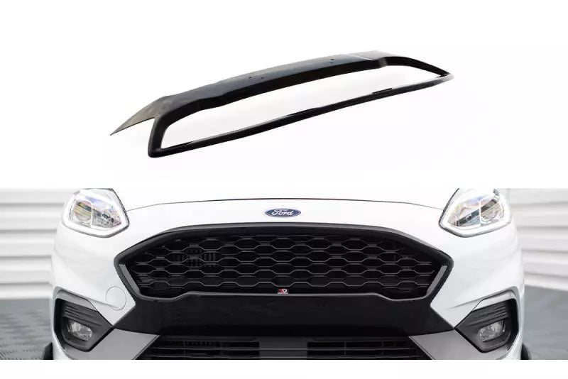 Maxton Design Front Grill für Ford Fiesta ST Mk8 Hochglanz schwarz – Ansicht 1