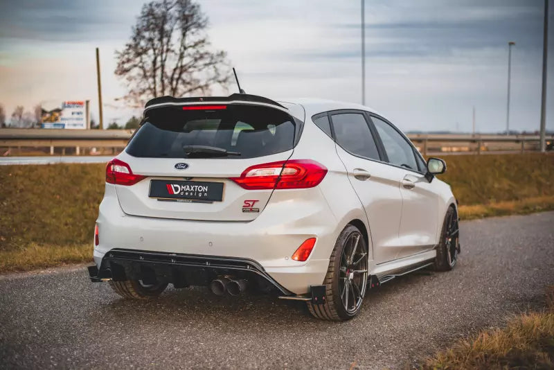 Maxton Design Diffusor Flaps V.4 für Ford Fiesta ST Mk8 Hochglanz schwarz – Ansicht 1