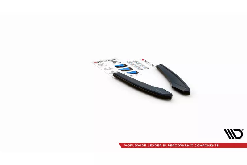 Maxton Design Diffusor Flaps für Audi S3 Limousine 8Y Hochglanz schwarz – Ansicht 4