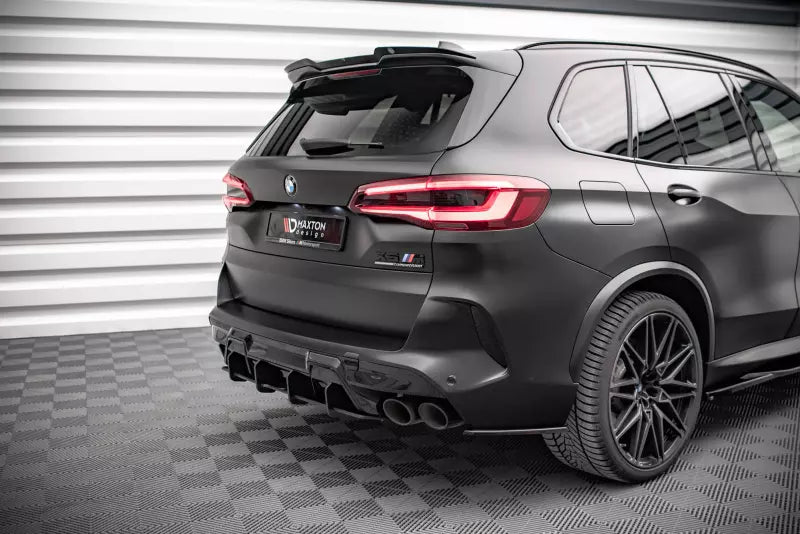 Maxton Design Diffusor Flaps für BMW X5M F95 Hochglanz schwarz – Ansicht 2