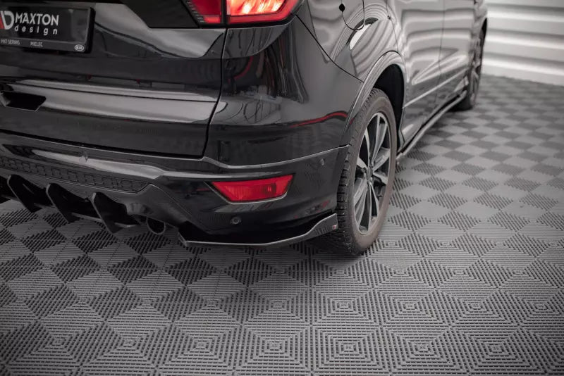 Maxton Design Diffusor Flaps für Ford Escape ST-Line Mk3 Hochglanz schwarz – Ansicht 1