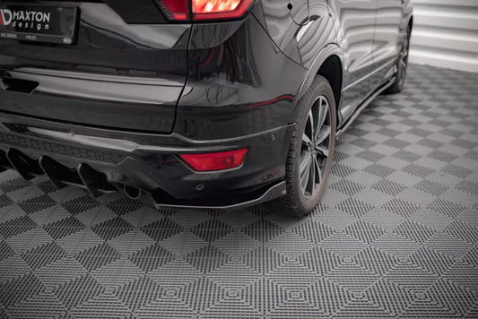 Maxton Design Diffusor Flaps für Ford Escape ST-Line Mk3 Hochglanz schwarz – Ansicht 1