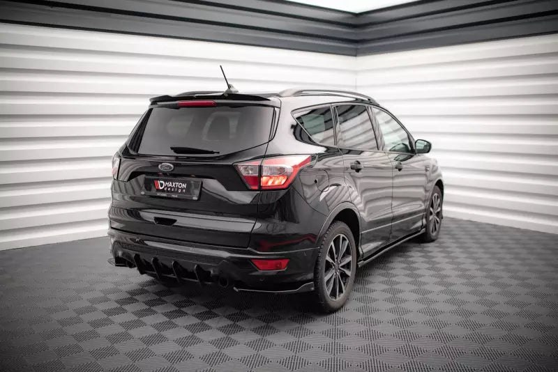 Maxton Design Diffusor Flaps für Ford Escape ST-Line Mk3 Hochglanz schwarz – Ansicht 2