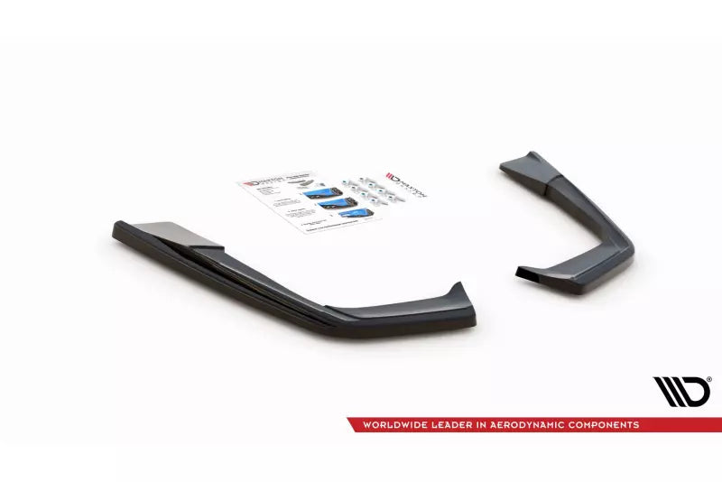 Maxton Design Diffusor Flaps für Mercedes C63 AMG C205 Coupe Facelift Hochglanz schwarz – Ansicht 3