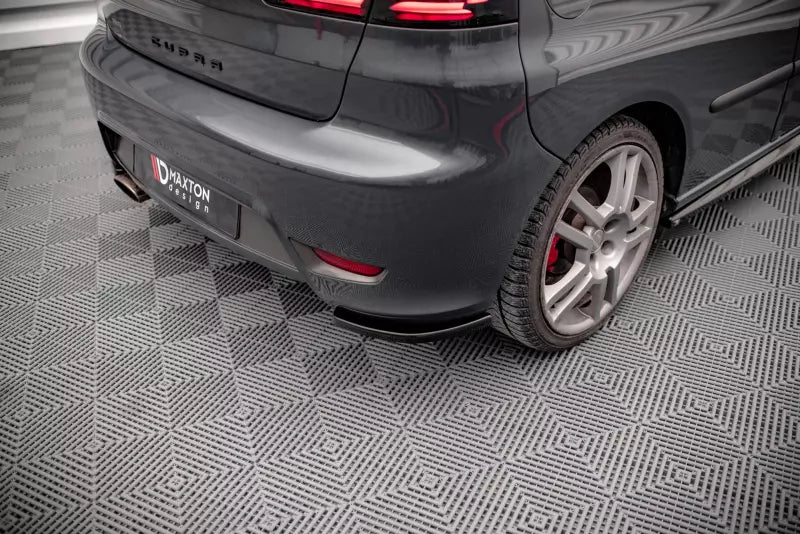 Maxton Design Diffusor Flaps für Seat Ibiza Cupra Mk3 Hochglanz schwarz – Ansicht 1