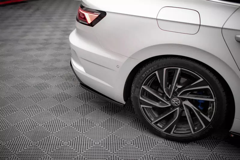 Maxton Design Diffusor Flaps für VW Arteon R Hochglanz schwarz – Ansicht 2