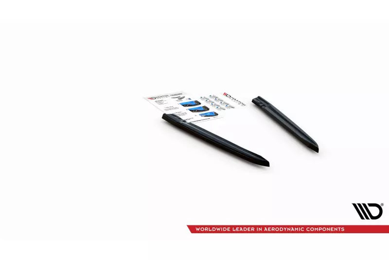 Maxton Design Diffusor Flaps für VW Arteon R Hochglanz schwarz – Ansicht 4