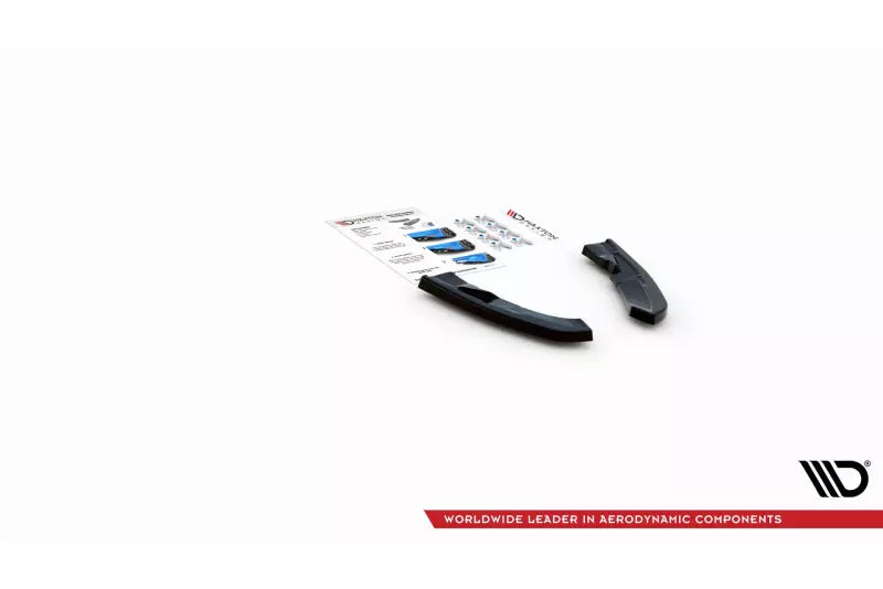 Maxton Design Diffusor Flaps für VW Tiguan R Mk2 Facelift Hochglanz schwarz – Ansicht 3