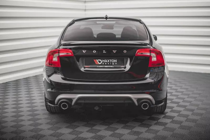 Maxton Design Diffusor Flaps für Volvo S60 R-Design Mk2 Hochglanz schwarz – Ansicht 2