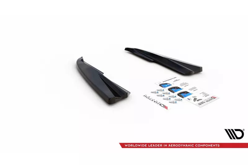 Maxton Design Diffusor Flaps für Volvo S60 R-Design Mk2 Hochglanz schwarz – Ansicht 4