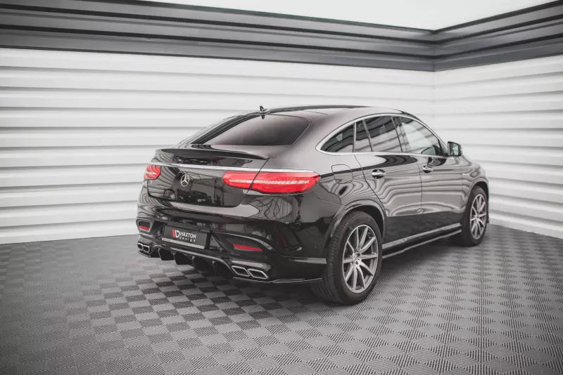 Maxton Design Diffusor Flaps V.1 für Mercedes GLE Coupe 63 AMG C292 Hochglanz schwarz – Ansicht 2
