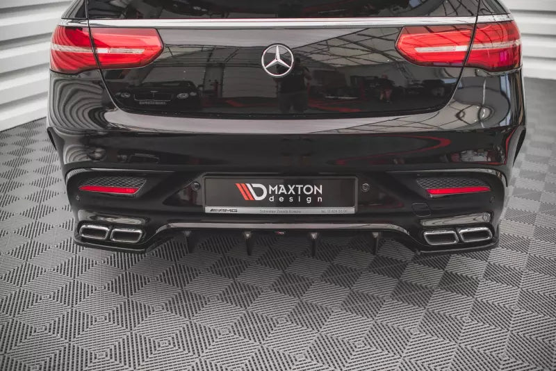 Maxton Design Diffusor Flaps V.1 für Mercedes GLE Coupe 63 AMG C292 Hochglanz schwarz – Ansicht 3