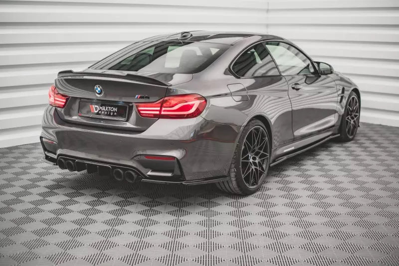 Maxton Design Diffusor Flaps V.2 für BMW M4 F82 / F83 Hochglanz schwarz – Ansicht 1