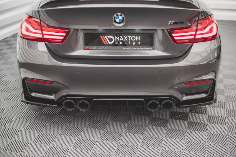 Maxton Design Diffusor Flaps V.2 für BMW M4 F82 / F83 Hochglanz schwarz – Ansicht 2