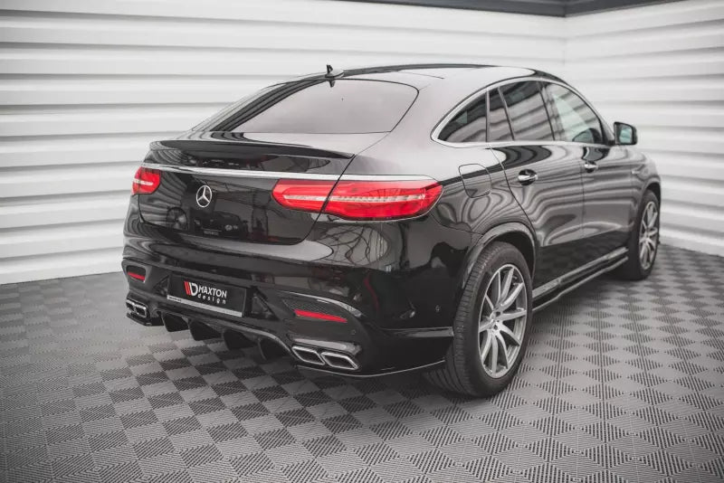 Maxton Design Diffusor Flaps V.2 für Mercedes GLE Coupe 63 AMG C292 Hochglanz schwarz – Ansicht 3