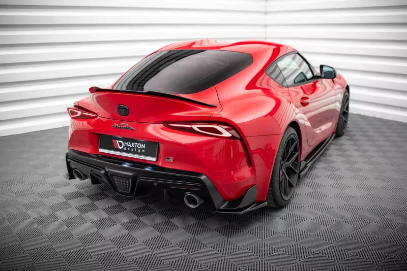 Maxton Design Diffusor Flaps V.3 für Toyota Supra Mk5 Hochglanz schwarz – Ansicht 1