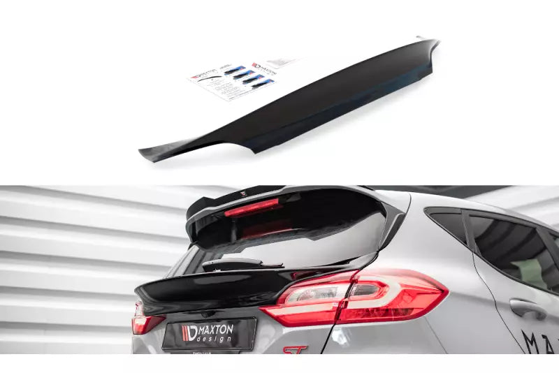 Maxton Design Heckspoiler für Ford Fiesta Standard/ ST-Line/ ST Hochglanz schwarz – Ansicht 2